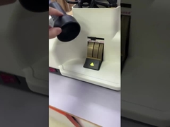 V Edger de moedura da lente do suporte dobro auto com Diamond Wheels 18mm