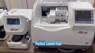 Edger de lente automático