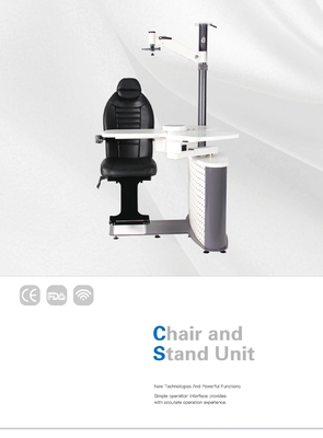 Ophthalmic Unit combined table and chair table combined units LED lamp 24V 3W Three  instruments Arm up and down